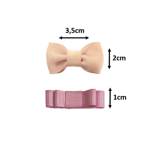 Laço - de Colar Gorgurão - 2 un - Laço Gorgurão com Laço Chanel